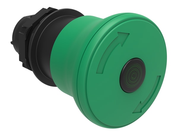 LOVATO LOVLPCBL6643 PULSANTE FUNGO 40MM VERDE LUMIN.SG.ROTAZ
