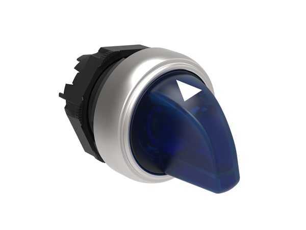 LOVATO - LOVLPCSL1316 SELETTORE LUMINOSO BLU 1>0<2