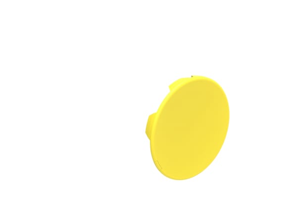 LOVATO LOVLPXB105 TAPPO RASATO GIALLO PULSANTI A IMPULSO