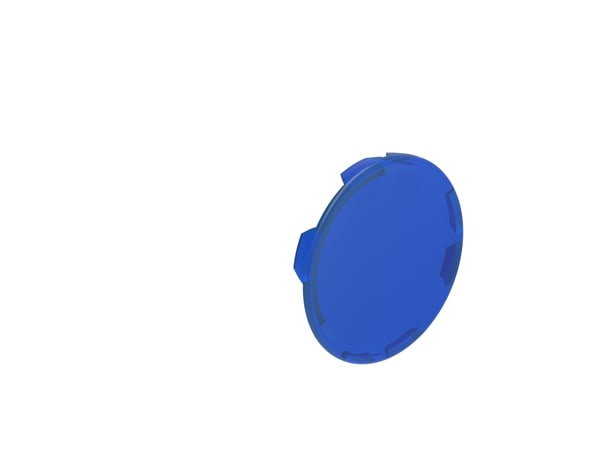 LOVATO LOVLPXBL106 TAPPO RASATO BLU PULSANTI LUMINOSI
