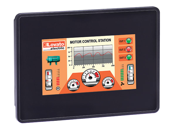 LOVATO - LOVLRHA04 HMI DISPLAY 4.3 TFT LCD
