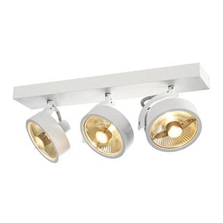 SLV ITALIA SRL - SLV147321 KALU 3 QPAR INCASSO A PLAFONE, BIANCO OP