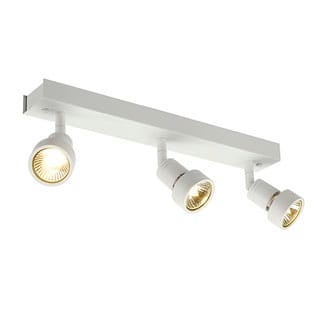 SLV ITALIA SRL - SLV147381 PURI 3 INCASSO A PLAFONE, BIANCO OPACO,