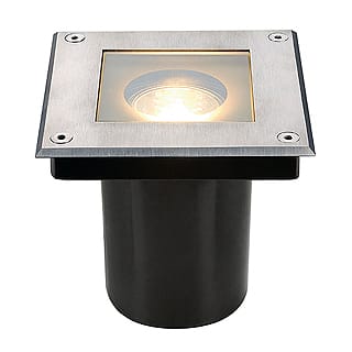 SLV ITALIA SRL - SLV229374 DASAR SQUARE GU10, INCASSO A TERRA, ACCI