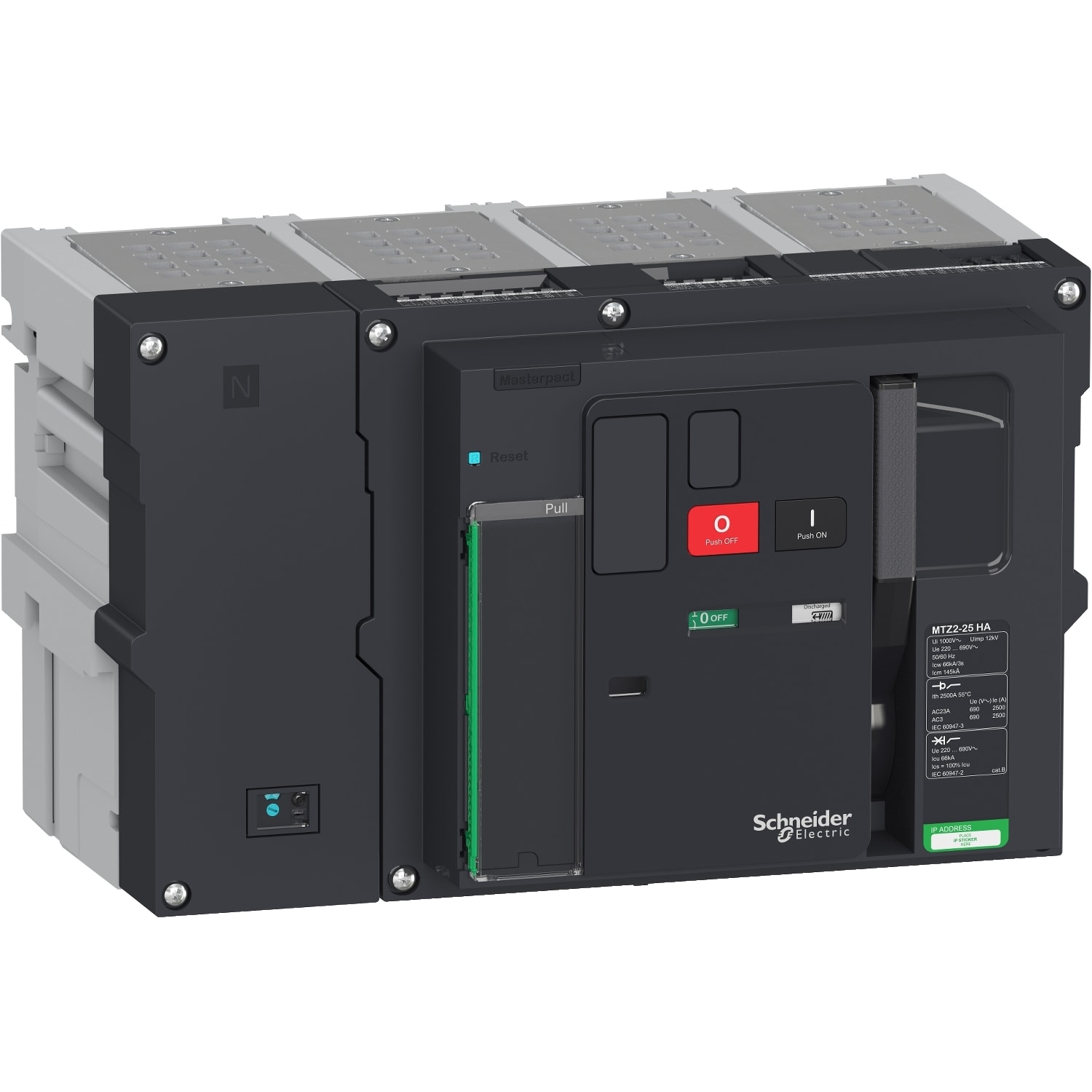 SCHNEIDER ELECTRIC SNRLV848310 MTZ2 25 HA 4P ESTRAIBILE