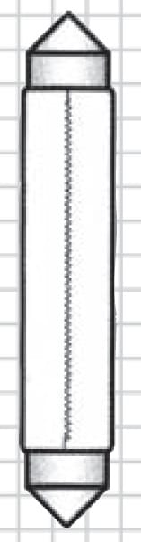 ITALWEBER SPA - ITW0911491 LAMPADA DOPPIO ATTACCO 6X31 12V 3W