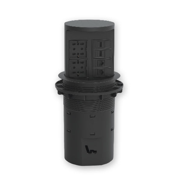 ARNOCANALI S.P.A - ARNM104.4U.N TORRETTA 2PRESE+2USB+2RJ NERA