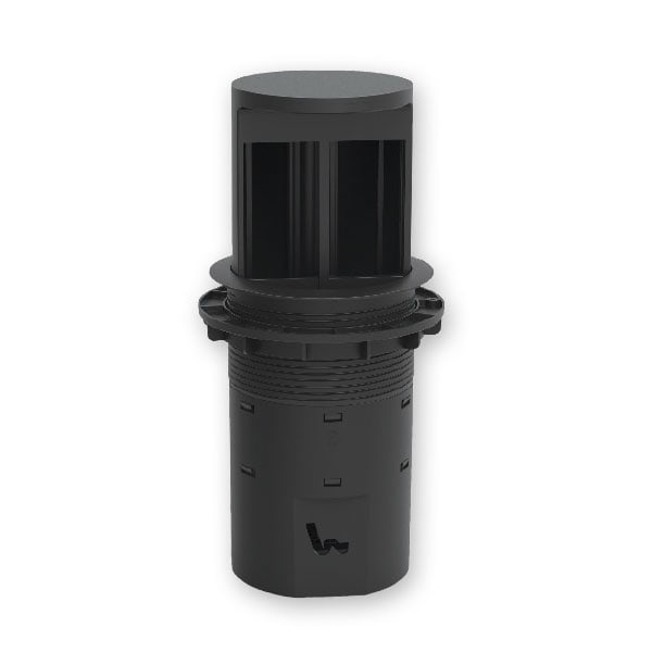 ARNOCANALI S.P.A - ARNM104N TORRETTA 8P LIVINGLIGHT NERA