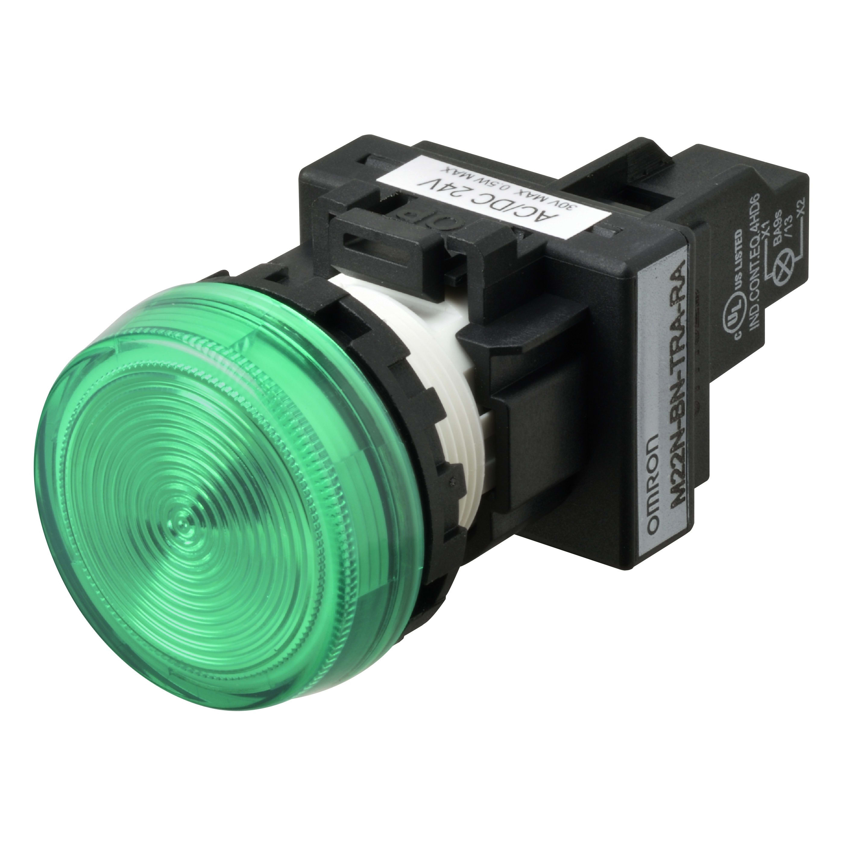 OMRON - OMRM22NBNTGAGC FINECORSA- INDICATORE VERDE, LED 24V.C.C