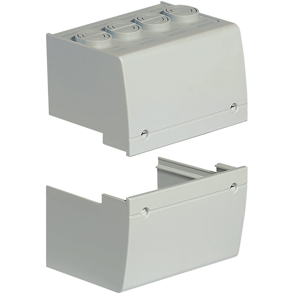 BTICINO BTIM7161NB MEGA M160/250 - 2 CALOTTE INT 4P SU BASE