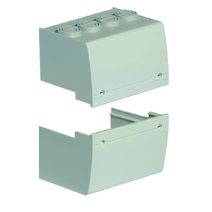 BTICINO S.P.A. - BTIM7161NB MEGA M160/250 - 2 CALOTTE INT 4P SU BASE