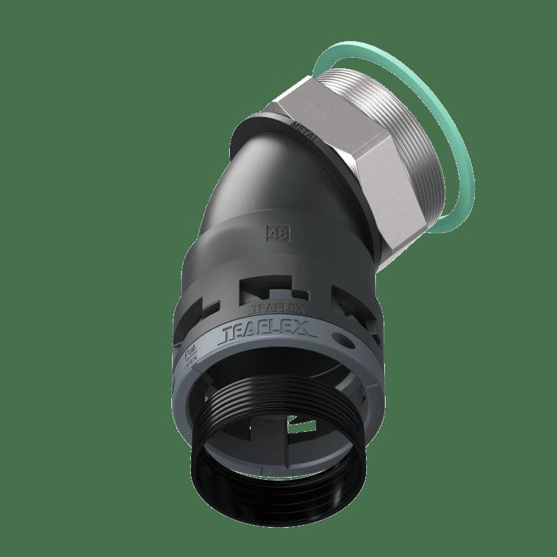 TEAFLEX TEAM8BBF48M63 CURVA 45?IP68 BF48 M63 NERO