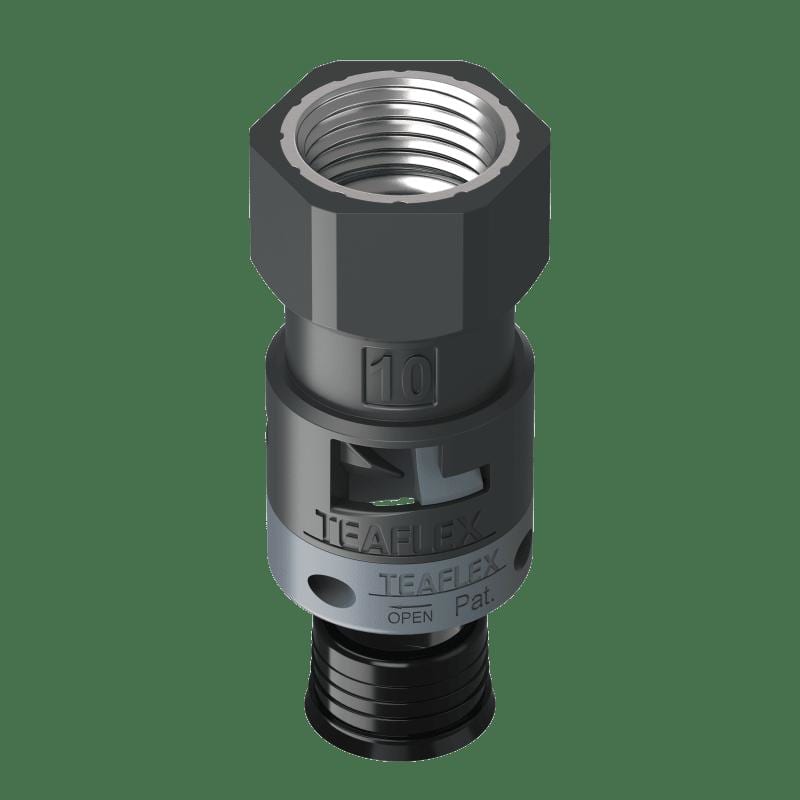 TEAFLEX TEAM8BSF10P09 FEMM.IP68 SF10 METALLO PG09