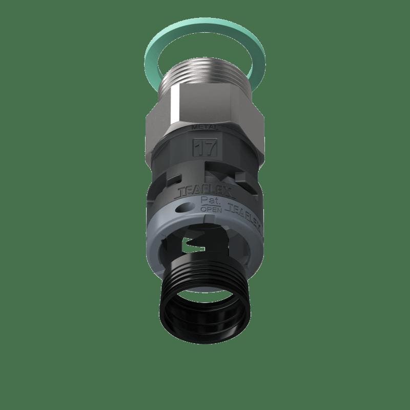 TEAFLEX TEAM8BSM17M25 RACC.NERO IP68 SM17 M25X1,5