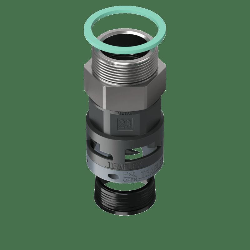 TEAFLEX TEAM8BSM23M32 RACC.NERO IP68 SM23 M32X1,5