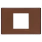 VIMAR SPA - VIW14652.49 Placca 2M centrali Reflex tabacco