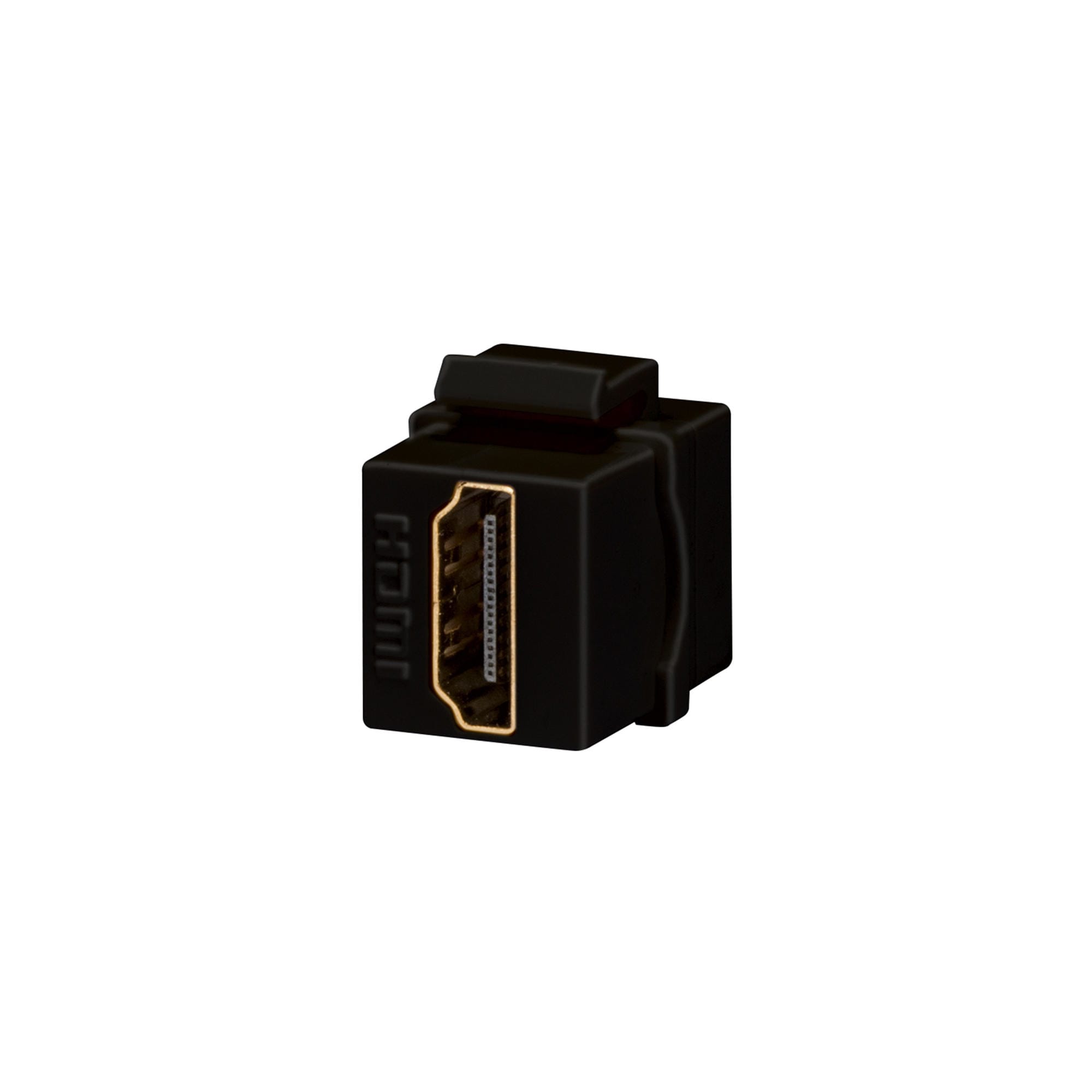 GEWISS - GEWGW38056 ACCOPPIATORE HDMI - KEYSTONE JACK - FEMMINA/FEMMINA - NERO