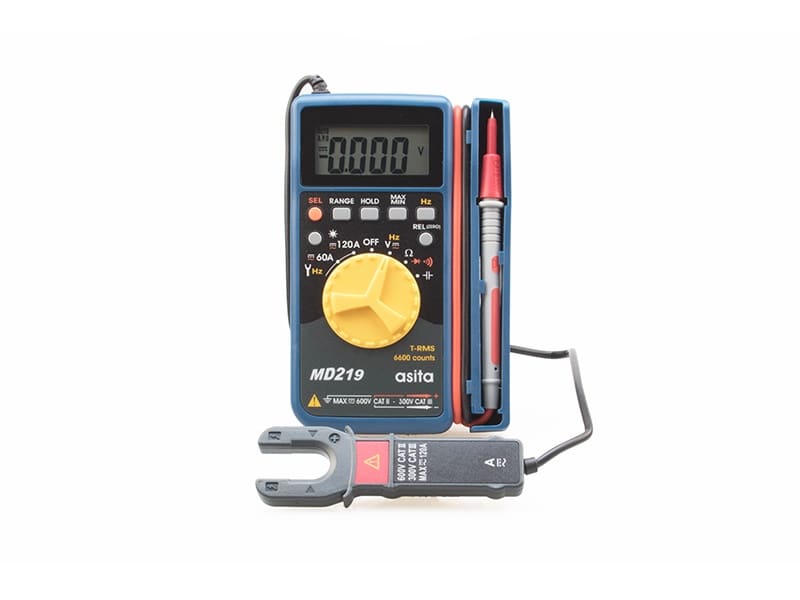 ASITA ASIMD219 MULTIMETRO DIGITALE CON PINZA PER CORREN