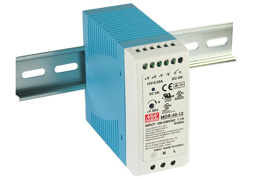 DIGIMAX SRL - DIXMDR-40-24 ALIMENTATORE DIN RAIL 24V 1.70A 40W