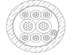 MICRO TEK SRL - MIKAX22754022 2 X 0,75 + 4 X 0,22 PVC BIANCO C4