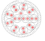 MICRO TEK SRL - MIKCTX4CP0T00 CAVO TELEFONICO TRR 4 CP + T CCA