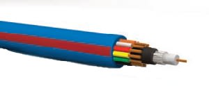 BERICA CAVI S.P.A. - BECB41TLC2BLUB mini RG 59 + 2x1,5 CEI UNEL 36762 BLU pe