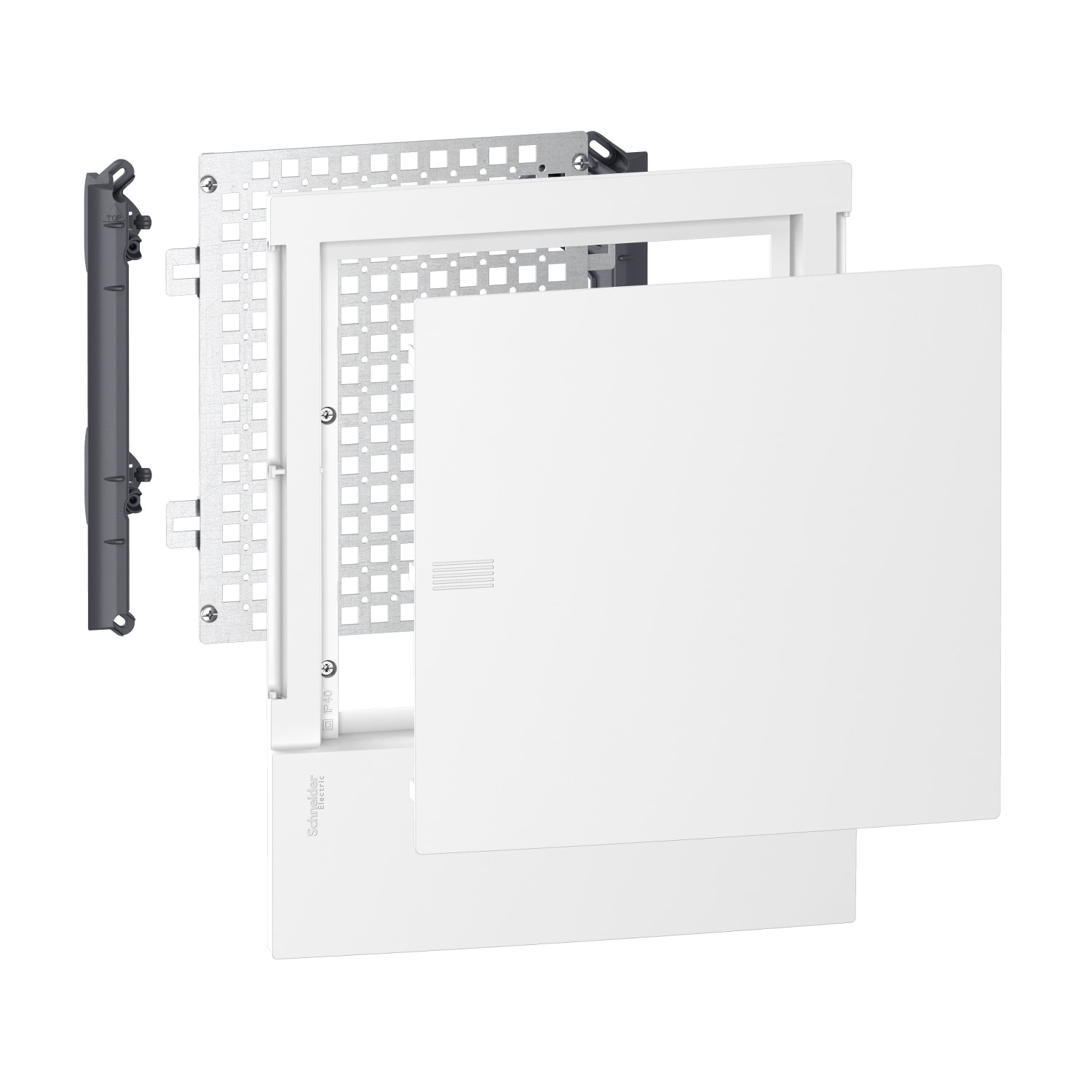 SCHNEIDER ELECTRIC - SNRMIP30212U FRONTE MP TLC INC. 2X12M BIANCO OP.