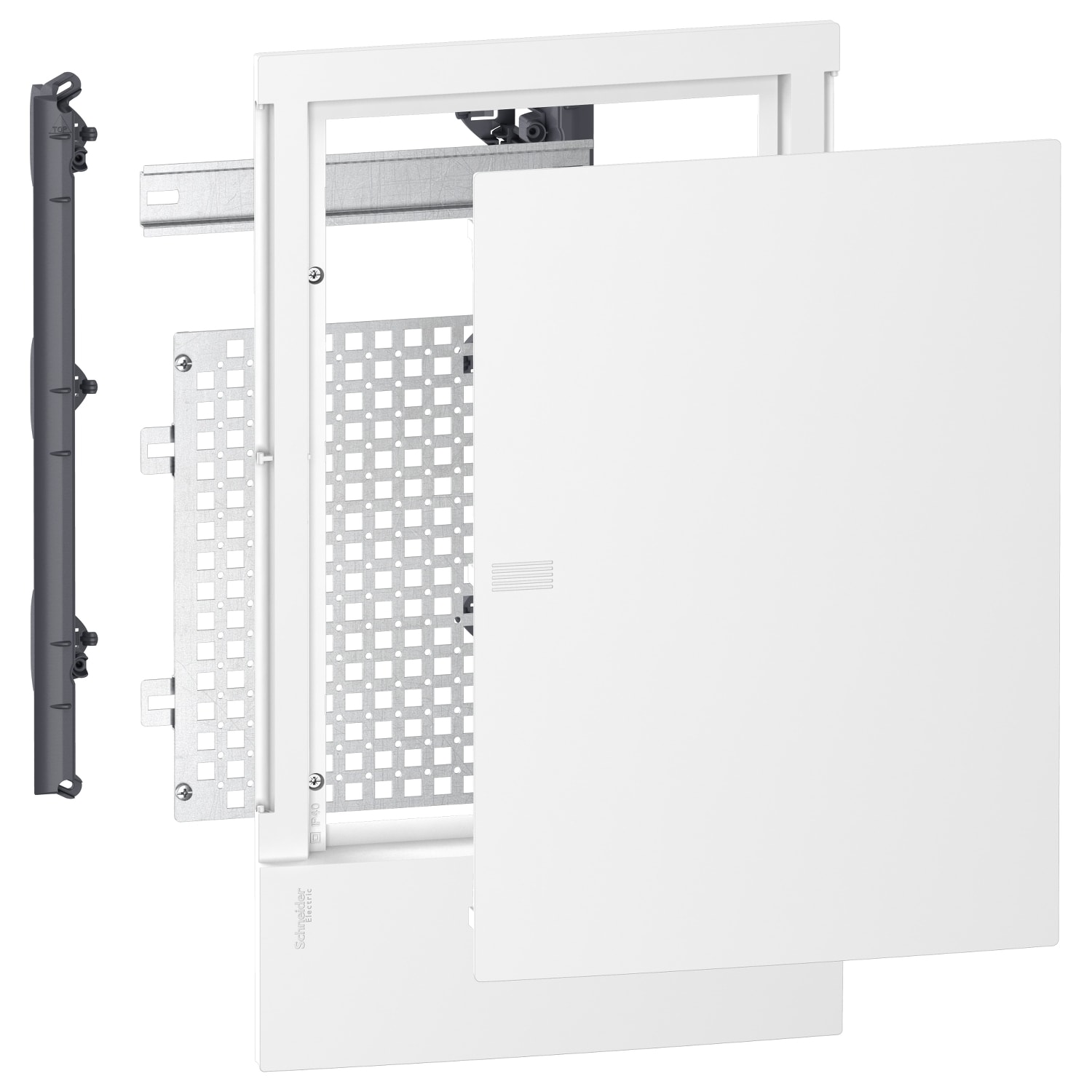 SCHNEIDER ELECTRIC - SNRMIP30312U FRONTE MP TLC INC. 3X12M BIANCO OP.