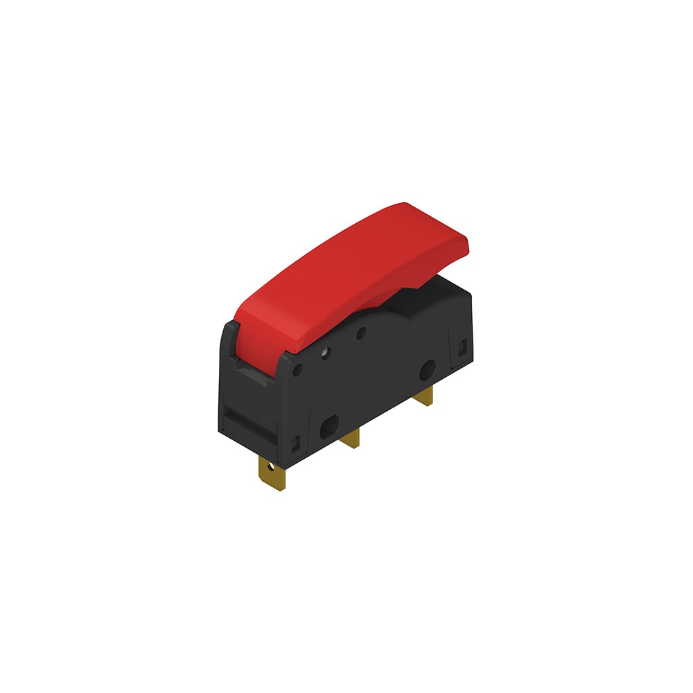 PIZZATO ELETTRICA PZZMK H11D49 MICROINTERRUTTORE A TASTO ROSSO