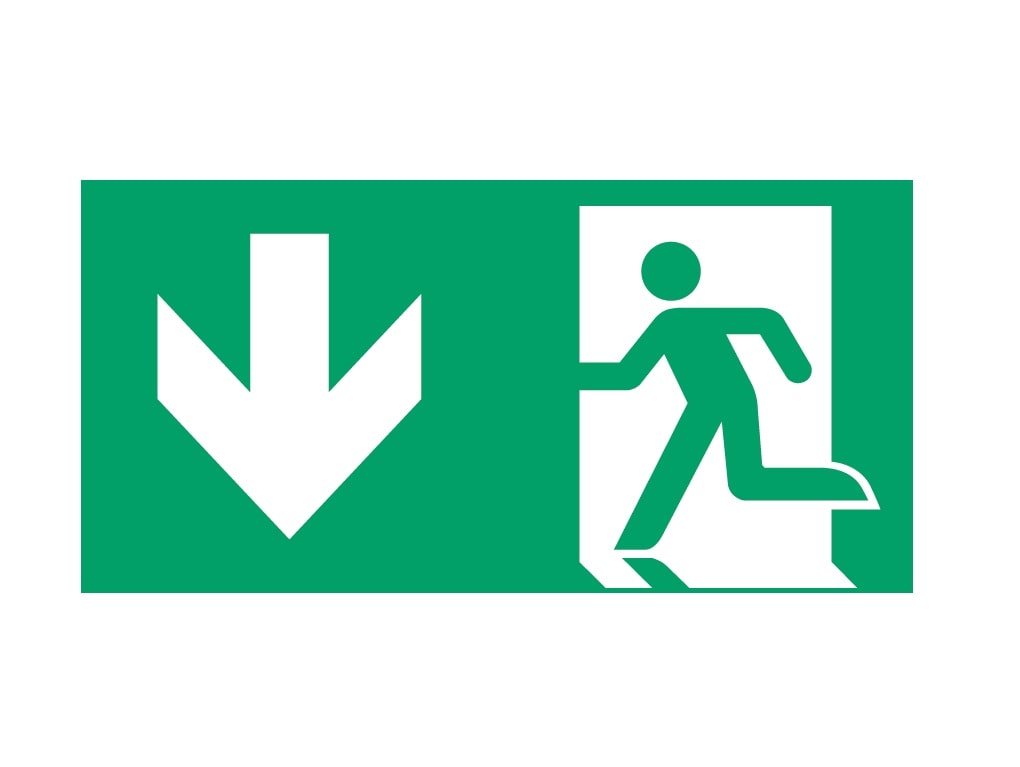 MENVIER CSA SRL - MNV40071354502 PANNELLO LED BS, ISO7010, 20 M