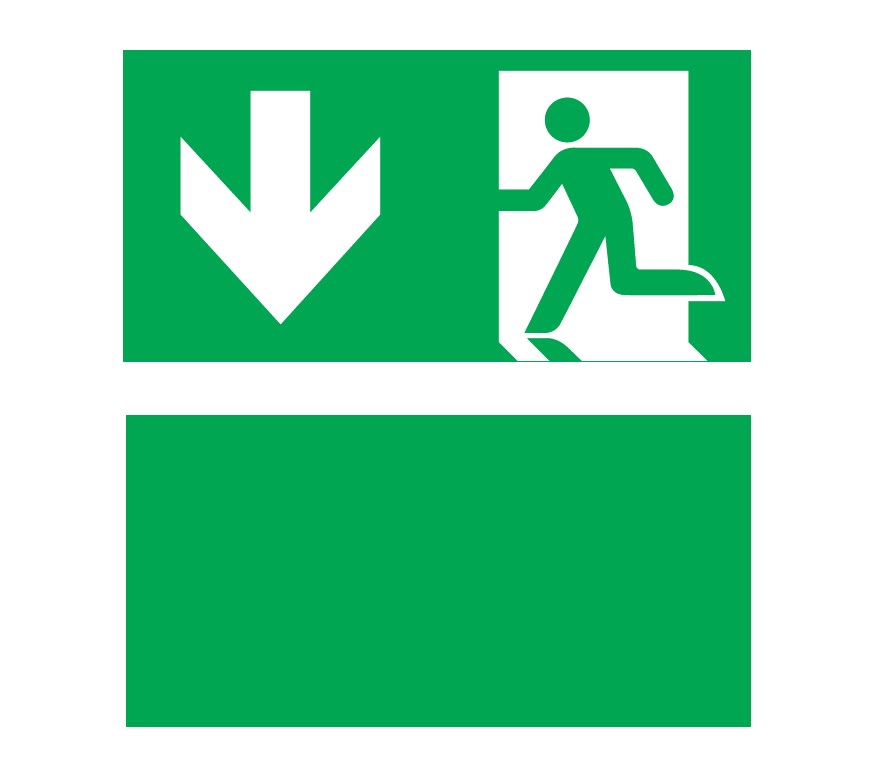 MENVIER CSA SRL - MNVO-ESP-ID VELOS PANNELLO ISO7010 BASSO/CIECO 30M