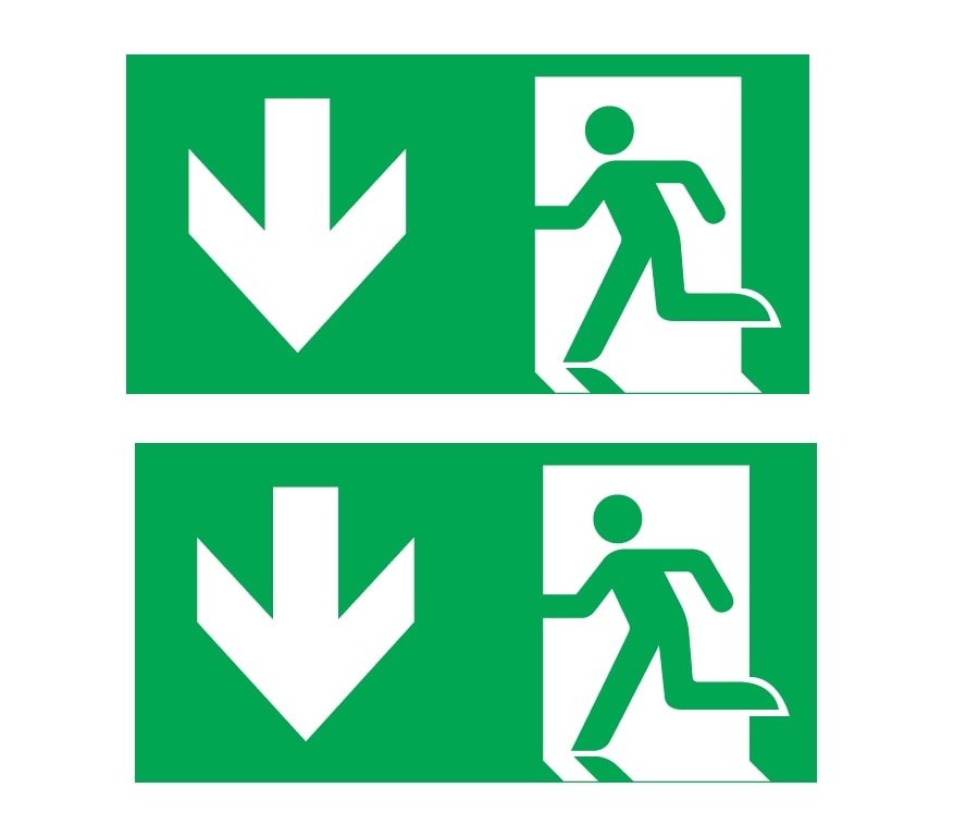 MENVIER CSA SRL - MNVO-ESP40-IDD VELOS PANNELLO ISO7010 BASSO/BASSO 40M