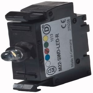 EATON MANIFACTURING - EAO115969 M22-SWD-LED-R ELEM FUNZ, LED ROSSO FRONT