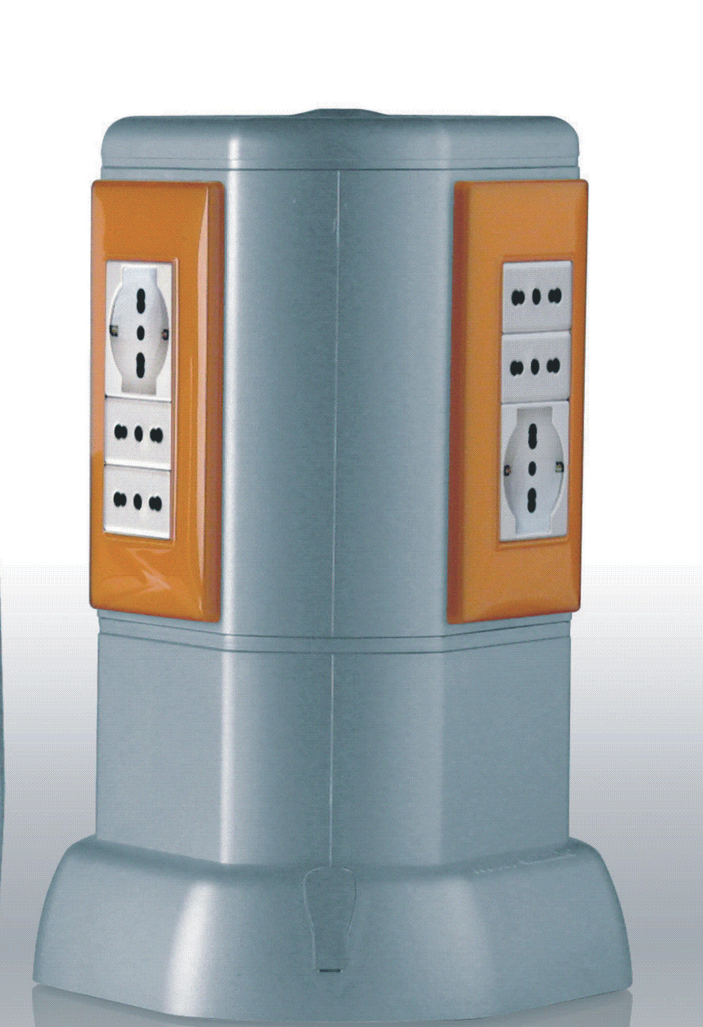 CANALPLAST - CANMONOA1AL TORRETTA MONOLYTO H=295 MM ALLUMINIO