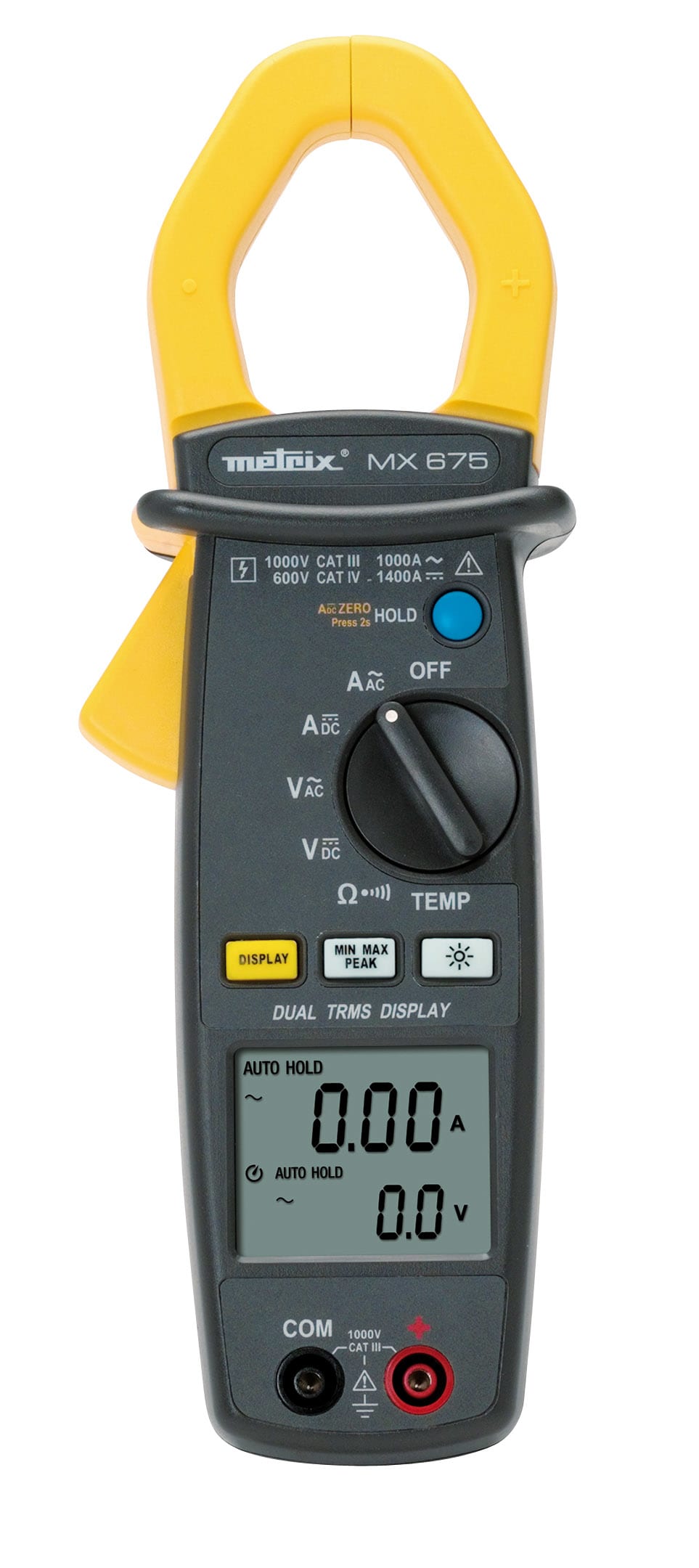 A.M.R.A. SPA - AMRMX0675 MX675 MULTIMETRO A PINZA 1400AAC/DC