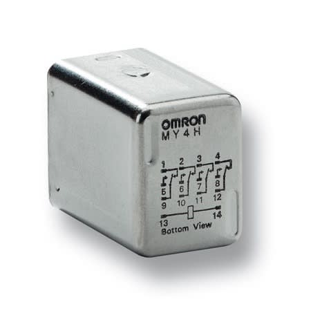 OMRON - OMRMY4H24DC-1545750 RELE-ERMETICO, 4 SPDT, 3 A/125 VCA,TERM