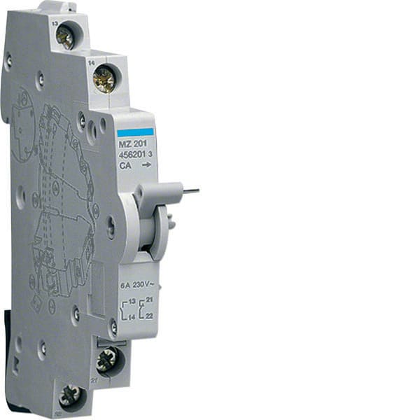 HAGER HAGMZ201 Hilfskontakt 1S+1O 6A 240V