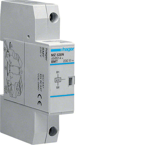 HAGER - HAGMZ528N BOB. MIN. TENSIONE 230V 50HZ 1M