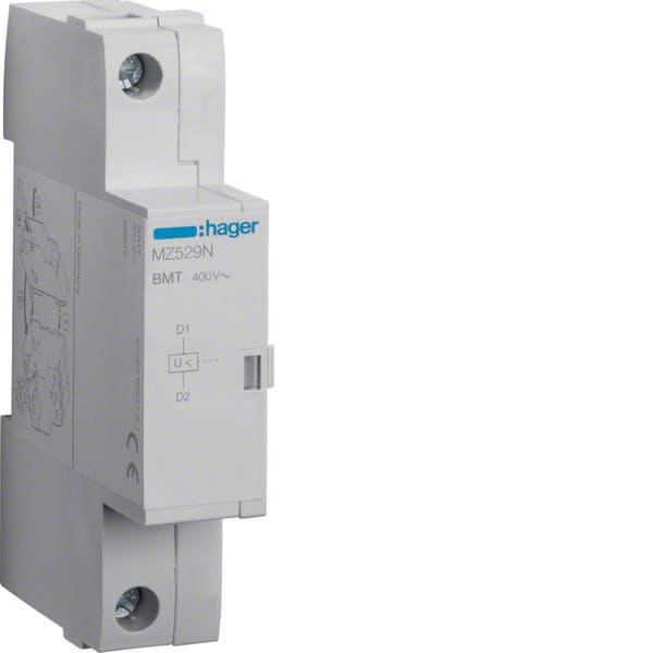 HAGER HAGMZ529N BOB. MIN. TENSIONE 400V 50HZ 1M