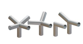 OEC SRL - OECN0PL0005 ATTACCO QUADRUP. IN ACCIAIO PER TESTA 60