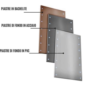 OEC SRL OECN0ST0173 PIASTRA FONDO PVC ARE/M-A-A1