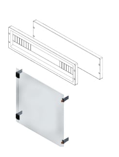 OEC SRL OECN2SF0160 PANN.CHIUSO538X99MMXARE/M-A-B-C-ARE/B