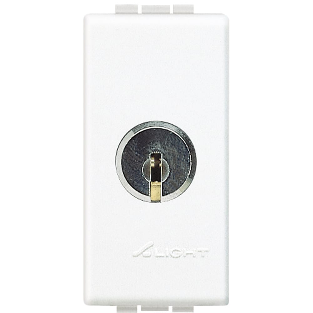 BTICINO BTIN4012 LIGHT - INTERRUTTORE 2P 16A A CHIAVE