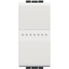 BTICINO - BTIN4054 Kreuz Axial SL 1-M Weiss