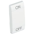 BTICINO - BTIN4911AGN Wippe 'On-Off' 1-Modulig Weiss