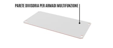 OEC SRL - OECN6ST0553 PARETE DIVISORIA PER ARMADI ARE/M-A3-B3