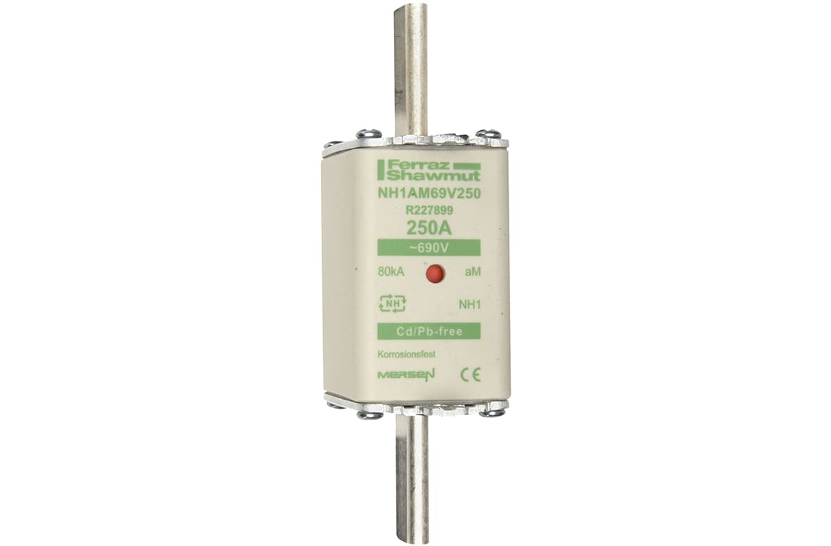 MERSEN ITALIA SPA - XESNH1AM69V250 FUS. NH BT TAGLIA 1 - 690VAC AM 250A