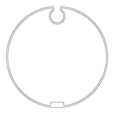 NICE SPA - NIC515.17801 KIT ADATTATORE OGIVA MAGGIORATA 78 MAX