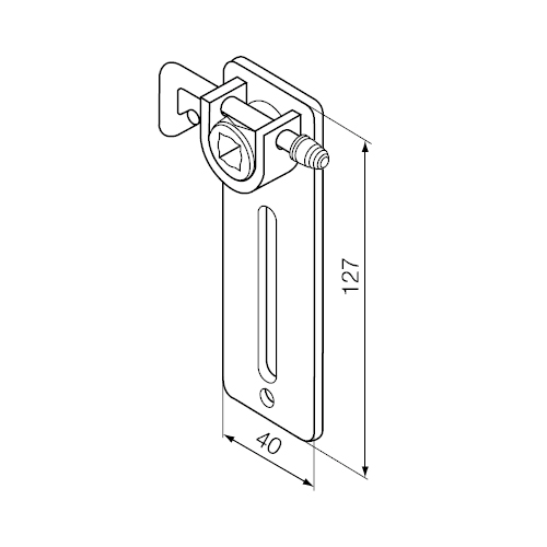 NICE SPA NIC525.10033 SUPPORTO A VITARE REG.C/SB. ME