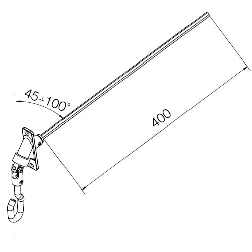 NICE SPA - NIC577.14190 SNODO 90DOCC.LLO AST.ESAGONO 7
